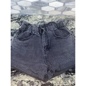 Forever 21 Black Jean Shorts